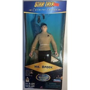 Star Trek 30th Anniversary Collector Edition Mr. Spock Vtg Action Figure (01H)